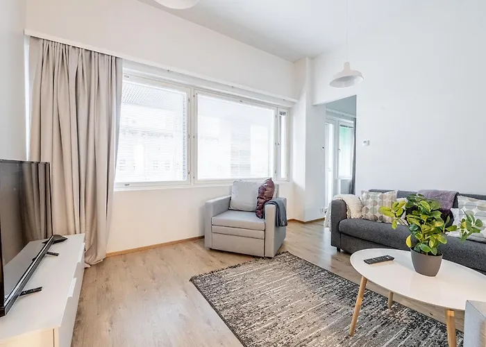 公寓 Sleepwell Rio- Tyynimeri With Private Sauna And Parking 赫尔辛基