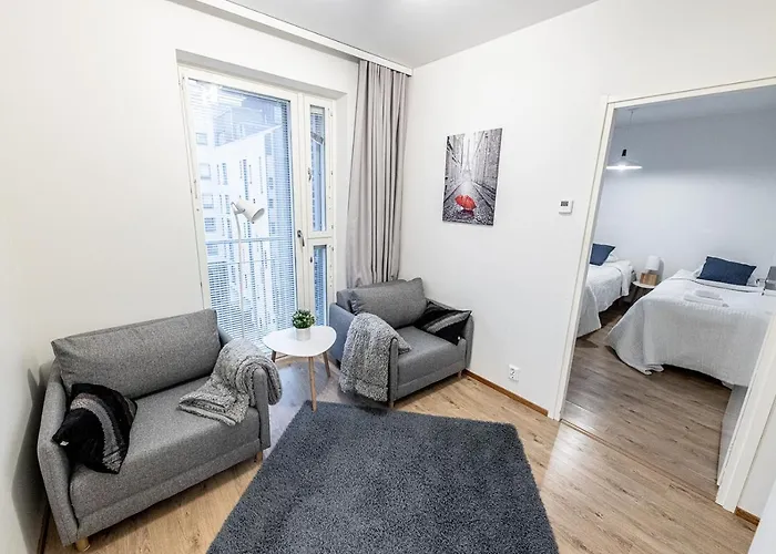 公寓 Sleepwell Rio- Tyynimeri With Private Sauna And Parking *